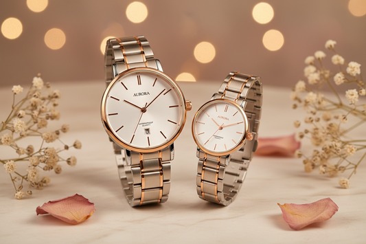 matched waterproof quartz couple watches for lovers anniversary daily wear